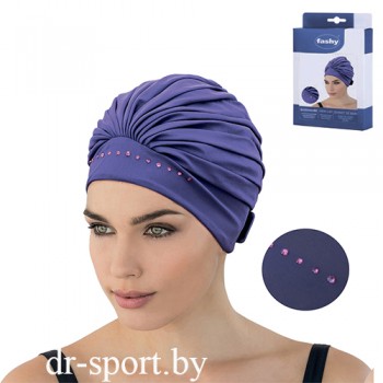 Шапочка для плавания 3490-56 лиловая